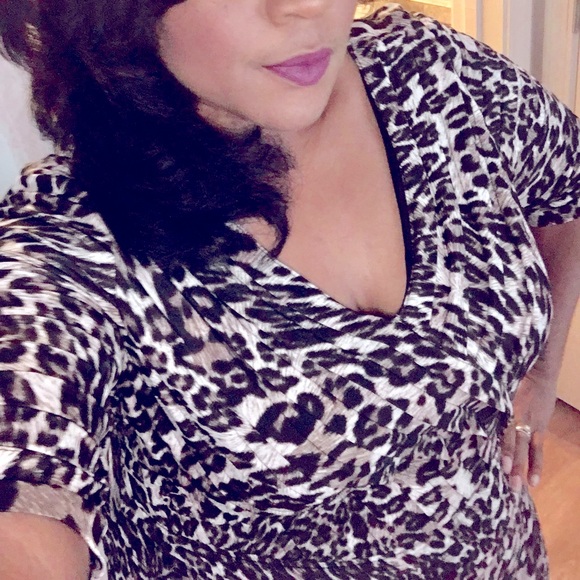 ♦️Jessica Howard Leopard Print Dress - Picture 6 of 6